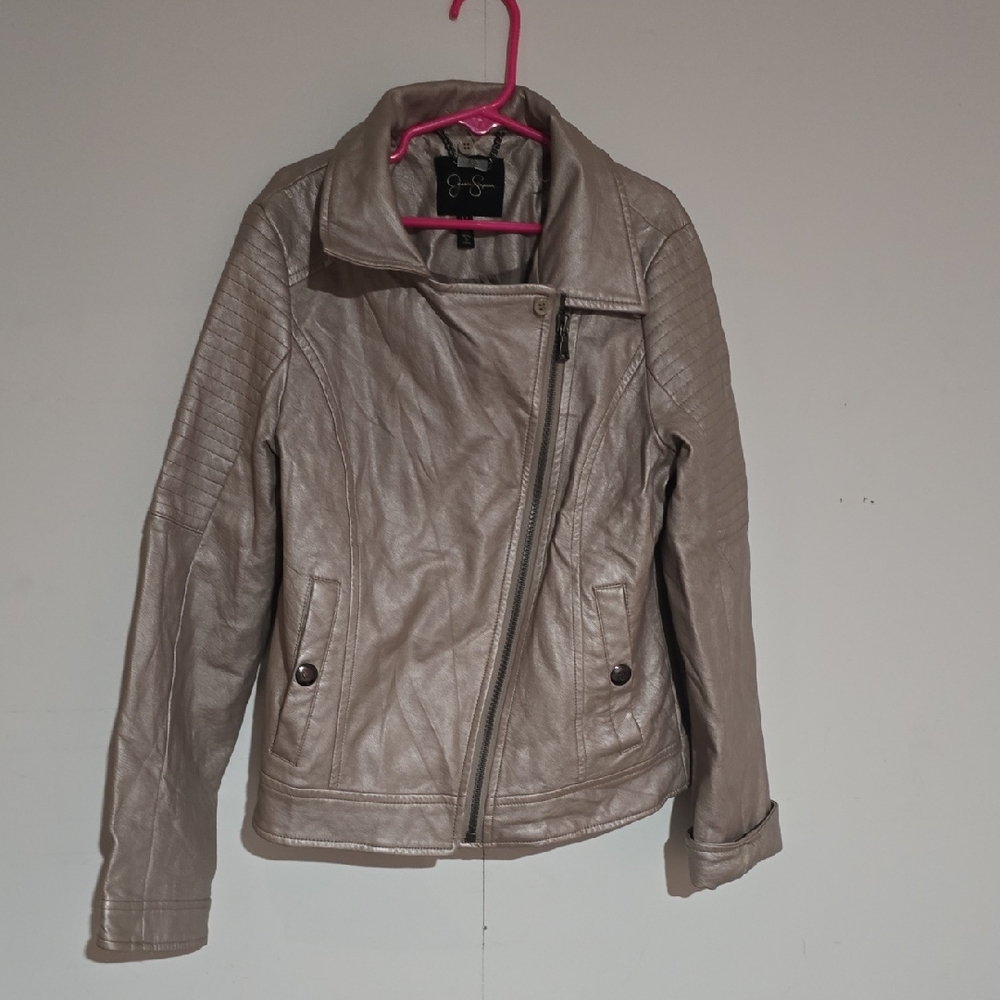 Jessica Simpson Faux Leather Jacket